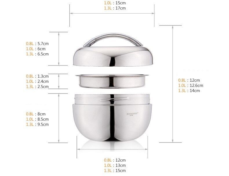 Marmita Térmica em Inox