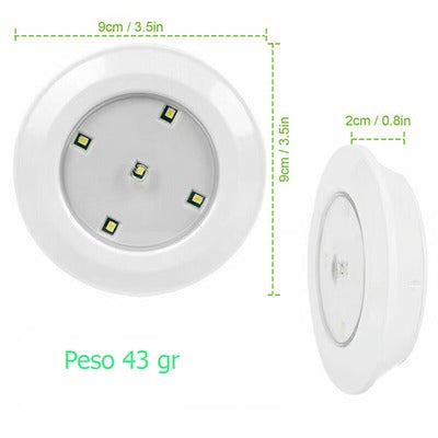 Lâmpadas de Led Light - Sem fio com Controle Remoto