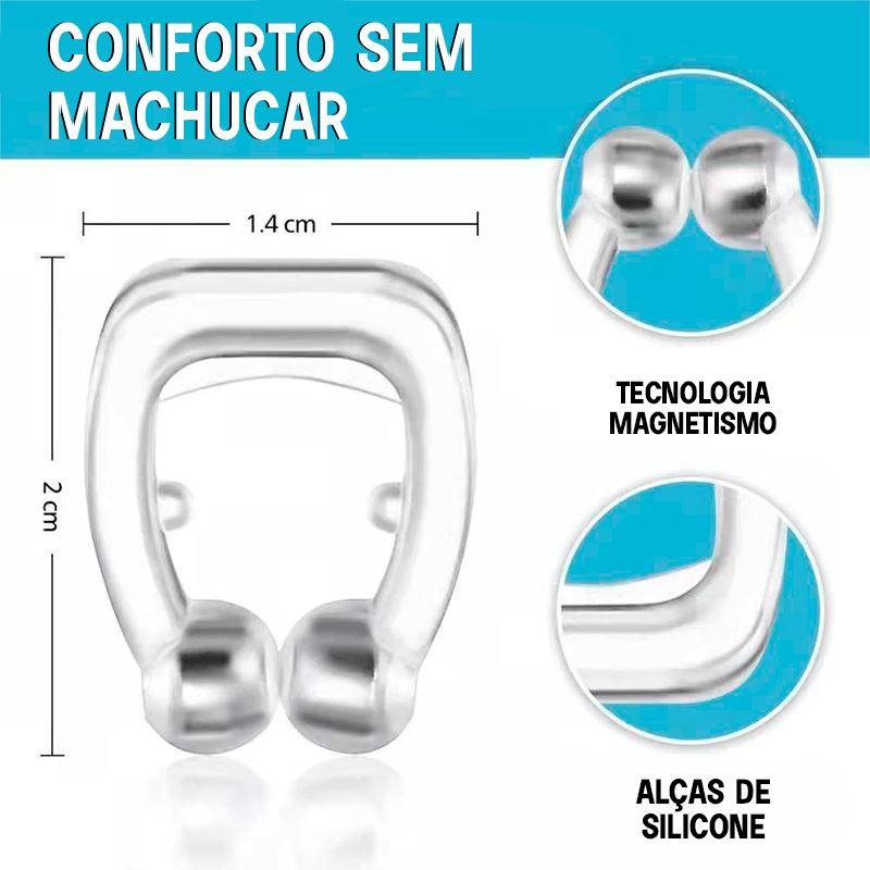 SleepSoft - Silicone Magnético Anti-Ronco